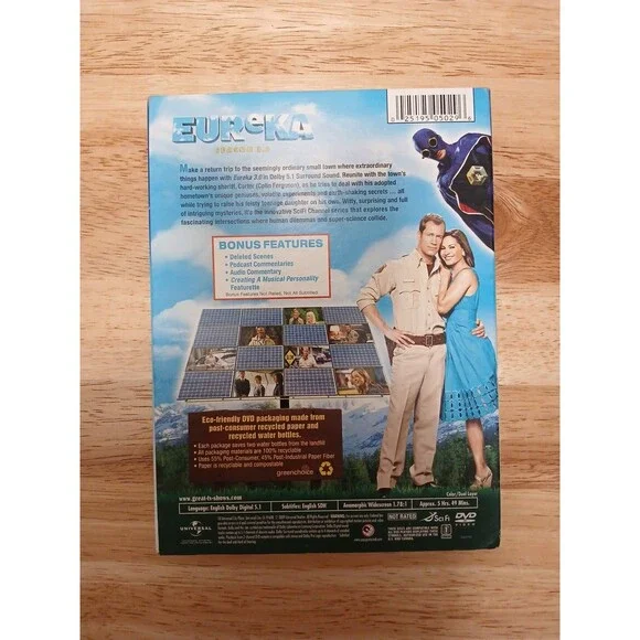 Eureka Seasons 1 & 2 & Just Another Day In Eureka 3.0 DVD Sets Sci Fi - Picture 5 of 7